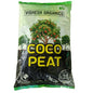 Vishesh Organics Coco Peat packaging with a tree and soil illustration on a white background