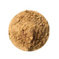 Round ball of Soil on a white background Haryali