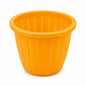 8 Inch Dura Yellow Plastic Pot