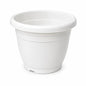 18 Inch White Petu Pot