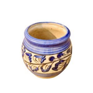 Niyara Bule Stylish 8 Inch Ceramic Pot -haryali.co.in